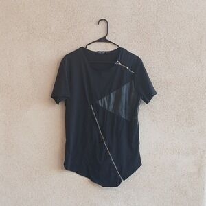 Make Offer!  Black Short Sleeve Top